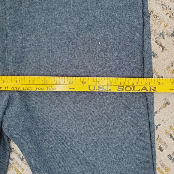 VTG Levi's Sta-Prest Big E Pants Mens 1960's Trousers Retro Slacks Bootcut 38X31 - Picture 11 of 13